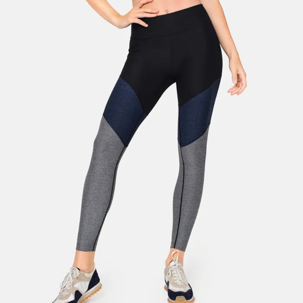 Outdoor Voices Springs 7/8 Legging (XS - Black / Navy / Graphite)